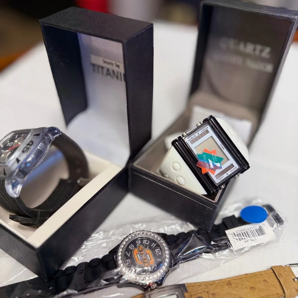 Mixed Watch Wholesale Lot Unisex OS Multi Good Invicta NCAA Bling